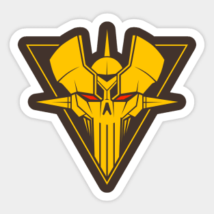 159 Skull Mazinger Sticker